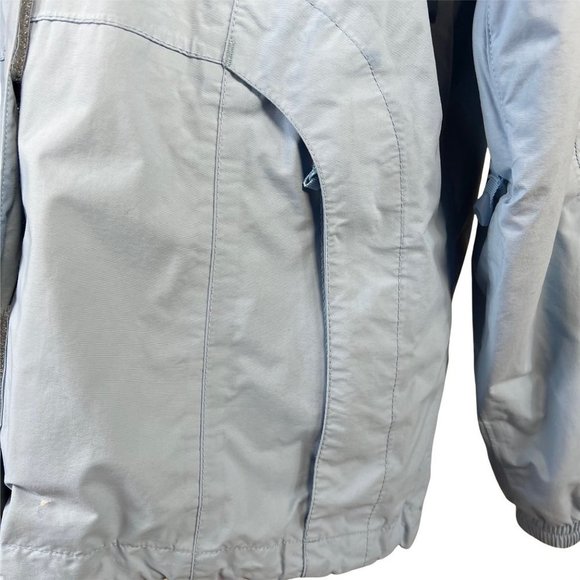 Helly Hansen Jacket Womens Large Blue Waterproof Helly Tech Toggle Hem Pockets - Picture 4 of 12